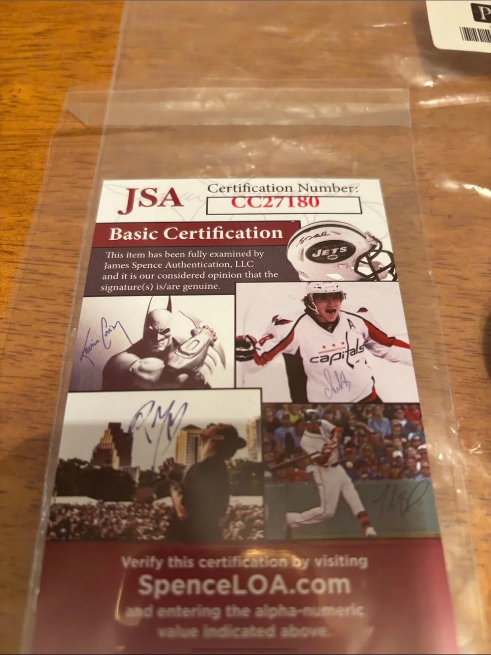 Stewart Cink Signed Titleist 2 Golf Ball Autograph JSA COA PGA